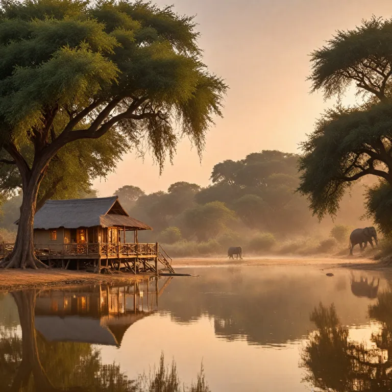 Thorntree river lodge: an immersive luxury safari retreat on the banks of the Zambezi