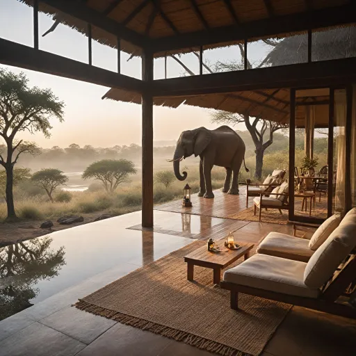 Elegant lodges in Victoria Falls Zimbabwe for a refined safari stay