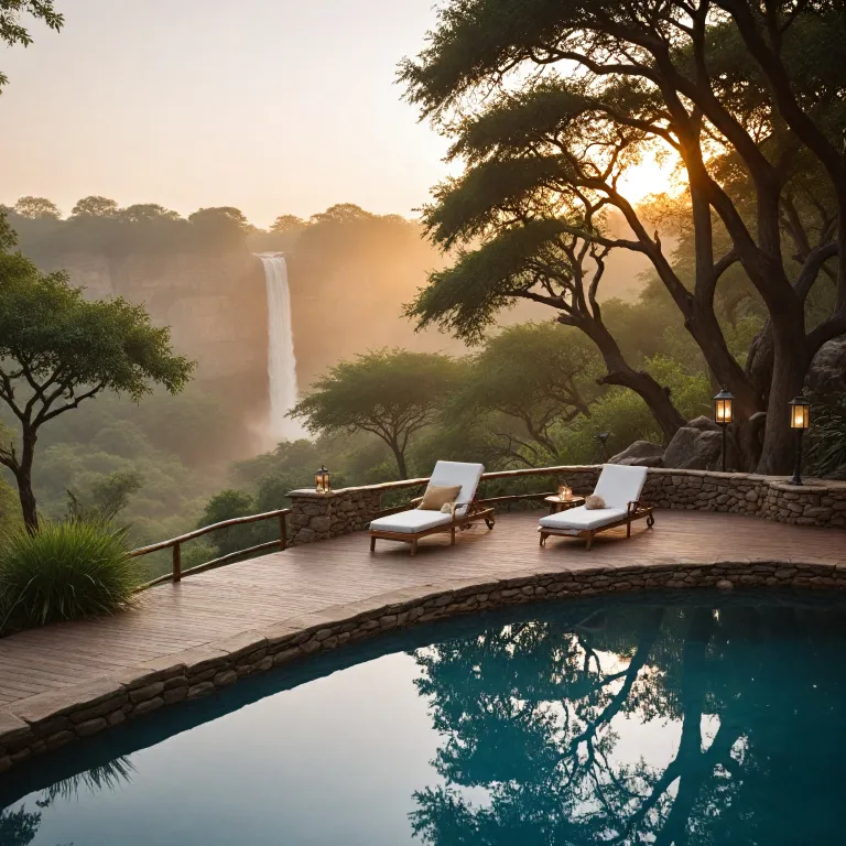 Refined zim falls escapes for luxury stays in Zimbabwe