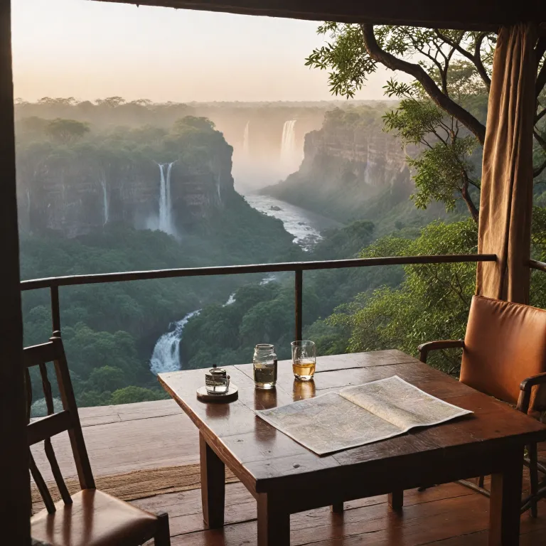 Planning your stay with a Victoria Falls map for luxury travel in Zimbabwe