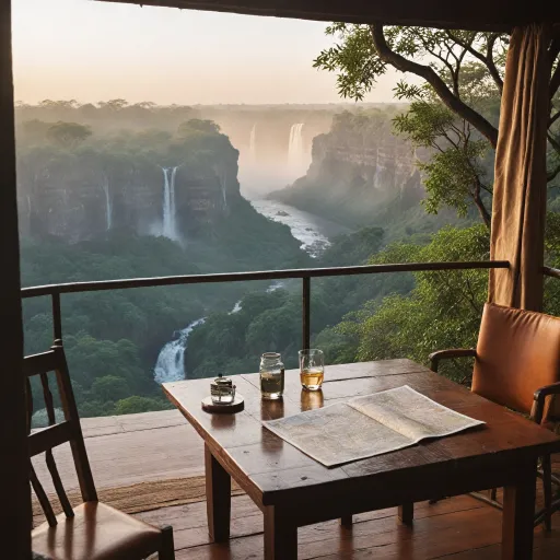 Planning your stay with a Victoria Falls map for luxury travel in Zimbabwe