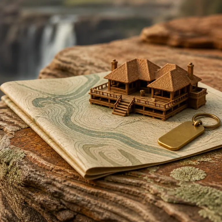 How a Victoria waterfalls map elevates luxury stays around the falls